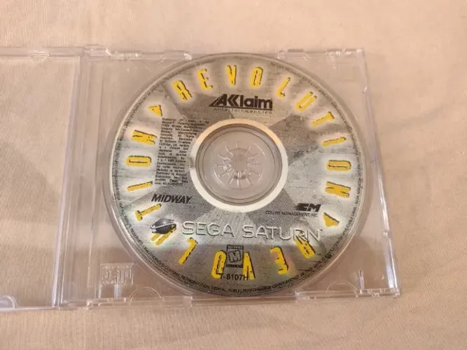 Somente Cd - Revolution X Original Americano Sega Saturn
