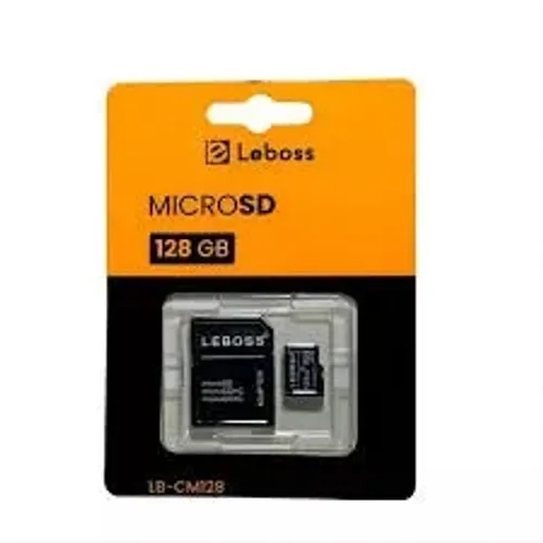 Cartão De Memória Micro Sd, 128gb Leboss LB-CM128