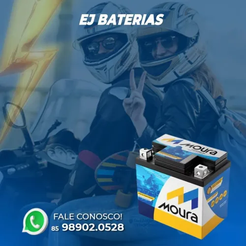 Bateria moto 6Ah em Fortaleza e Aquiraz 