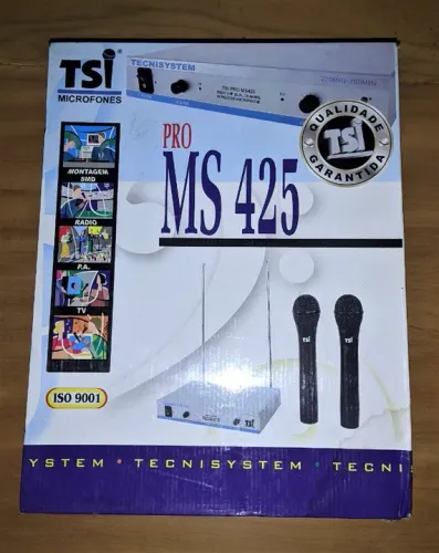 Pro MS425 - Kit Microfone sem Fio - TSI