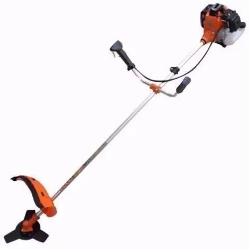 Roçadeira Profissional À Gasolina 65cc corta grama com disco e nylon Nova Lacrada (Queimão