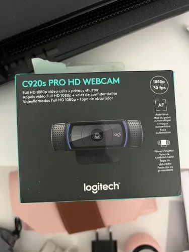 Web Cam C920s Pro HD- ótima qualidade