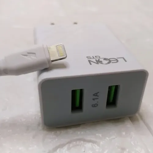 Carregador Turbo 6.1a 2usb Cs07-i8 Iphone Leon
