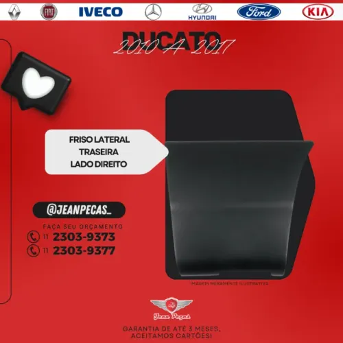 friso traseiro lado direito - ducato