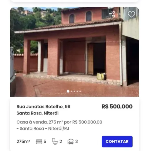 Só VENDA CASA 5 QUARTOS 3 GARAGENS PISCINA