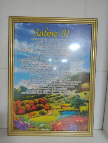 Quadro Decorativo Salmo 91