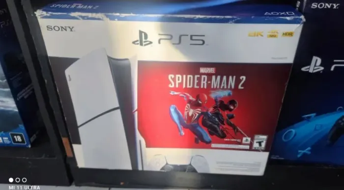 Promoção PS5 Slim Na Garantia Gratis Spiderman 2 ( ACEITO CREDISHOP)