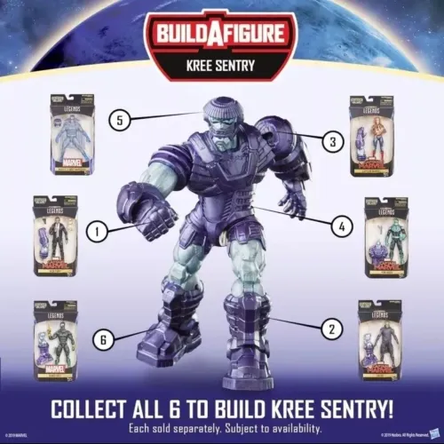 Marvel Legends Kree Sentry BAF Marvel Legends