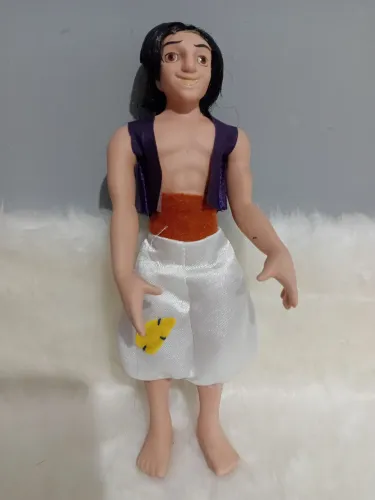 Boneco do Aladdin de porcelana Disney
