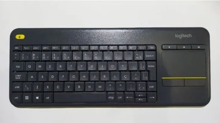 Teclado para Smart TV ou TV Box Logitech K400+