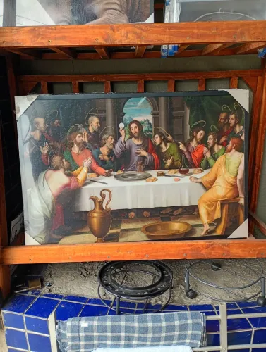 Quadro Santa Ceia 60x90 