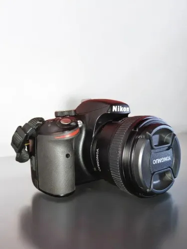 Camera Profissional Nikon D3200 + Lente yougnou 50mm + 18-55mm