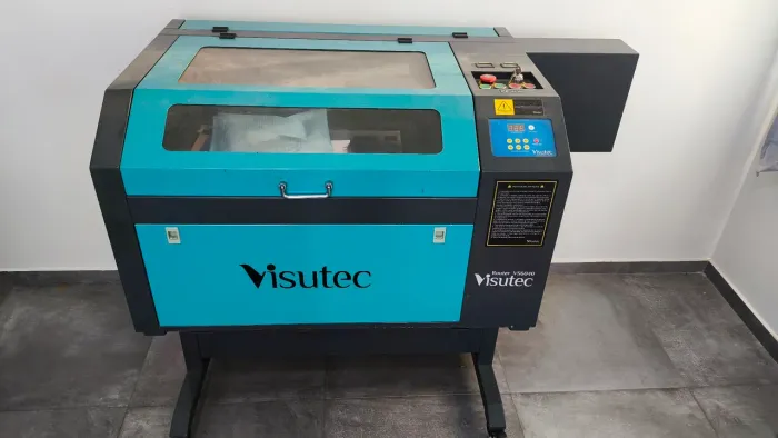Máquina CNC Router laser corte e gravação 60x40
