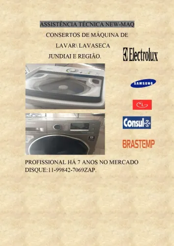 MANUTENÇAO EM LAVADORAS\LAVASECAS EM GERAL