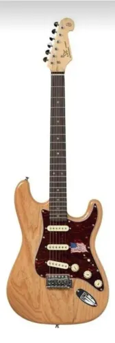 Guitarra NOVA em ASH Americano SX SSTASHR