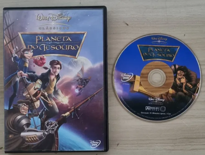 DVD - Planeta do Tesouro - Original