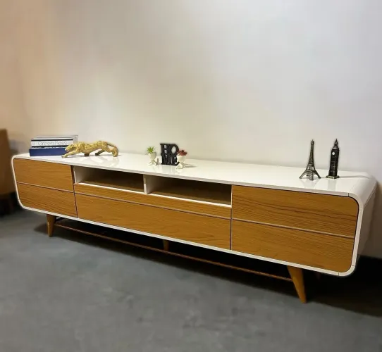 Rack época TV 85 polegadas