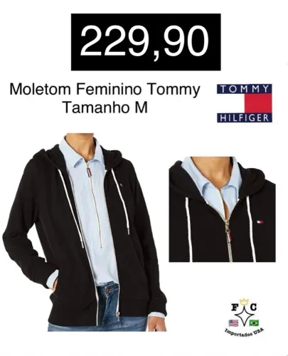 Moletom Feminino Tommy Hilfiger - Tamanho M