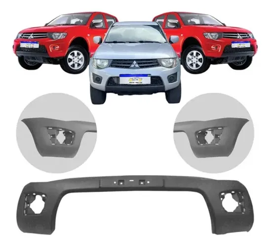 Parachoque Mitsubishi L200 Triton 2012 A 2017 S/moldura Glx