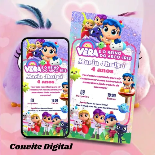 Convite Interativo Digital Personalizado