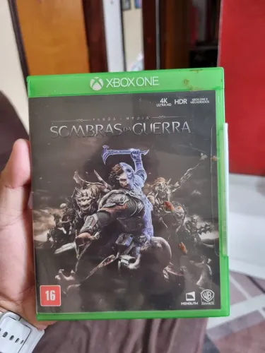 Jogo xbox one sombras da guerra mídia fisica