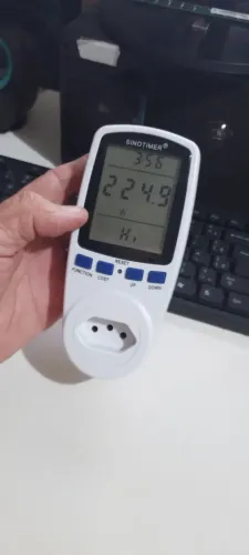 Wattimetro Sinotime medidor consumo de equipamentos