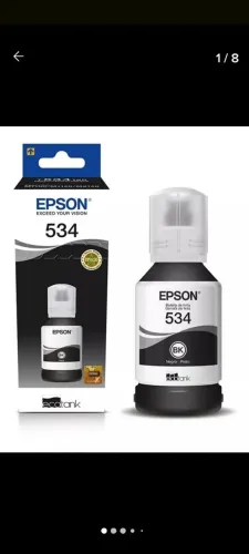 Tinta Epson EcoTank 534 Preta - Original