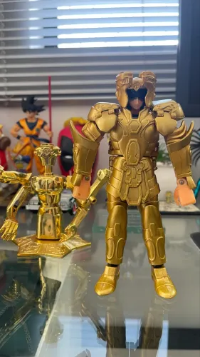 Cavaleiros do Zodíaco - Saga de Gêmeos action figure RARO