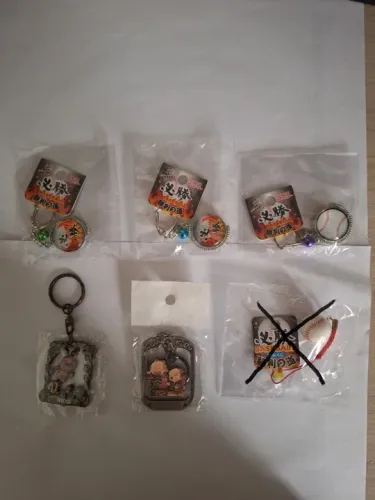5 Chaveiros do Japão por R$50,00 Nunca Usados Importados do Japão