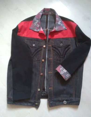 jaqueta upcycling tam G