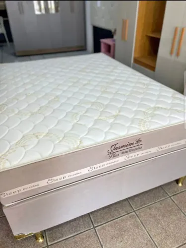 CAMA BOX CASAL - MOLAS ENSACADAS