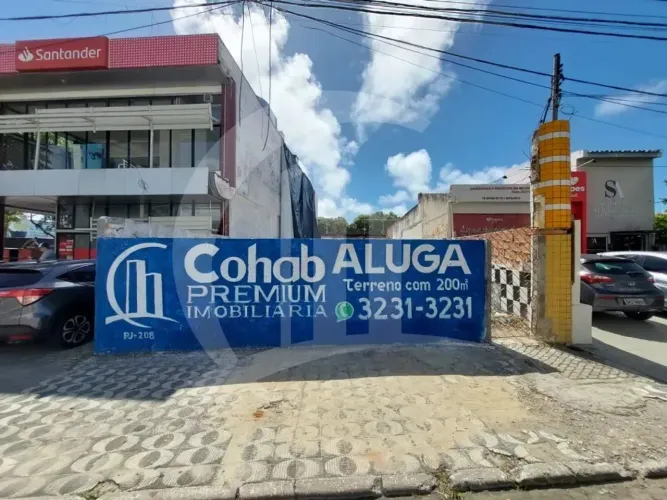 Terreno disponível para locação em ótima localização, Av. Francisco Porto.
