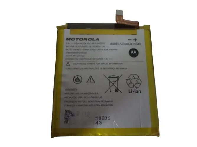 bateria moto g8 play original mod kg40