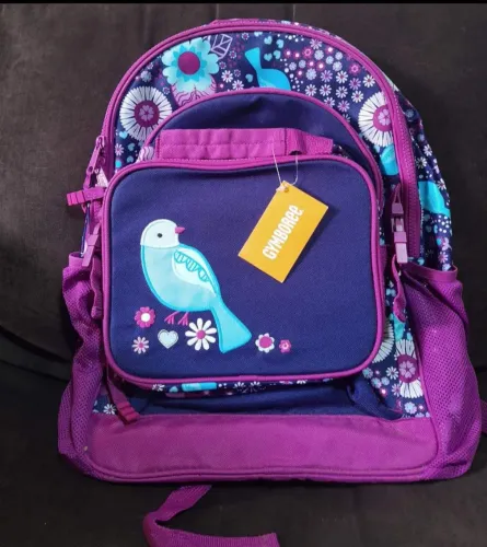 Mochila com lancheira Gymboree - Nova!!