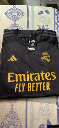 Camisa Real Madrid 23/24 preta