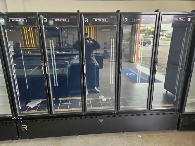 refrigerador expositor 5 portas para cervejas - a pronta entrega