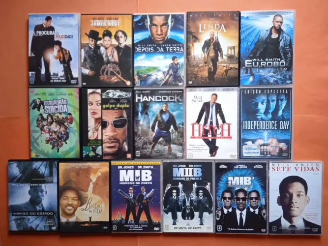 Dvd Coleção Will Smith - 16 Títulos