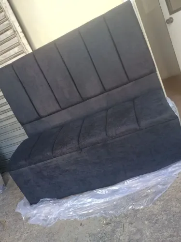 Cabeceira de Cama  e recamier  baú  Estofada Elegante