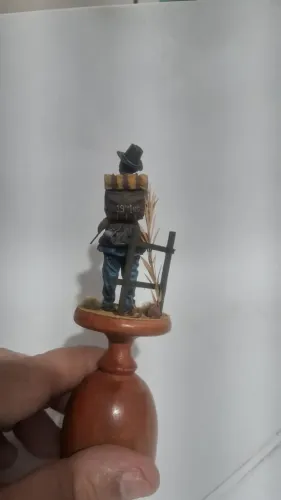 Miniatura de soldado de Revolução Americana Resina 2