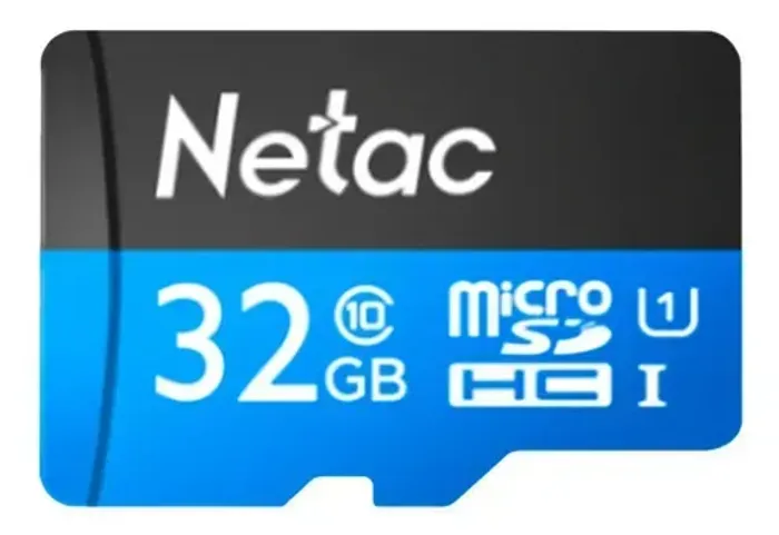Cartão De Memória Netac Microsd 32gb 80mb/s C Adap