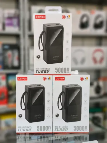 Power Back 50000mAh carregador portátil potente turbo 22.5W