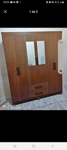 Guarda-roupa aries pronta entrega 