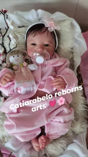 Promoção imperdível Bebê Reborn toda em vinil siliconado a pronta entrega