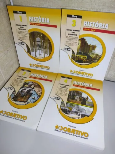 Coleção de Livros de História - Objetivo