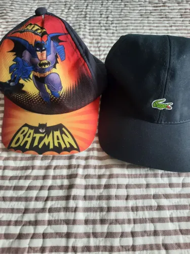 Duplo boné Adulto e infantil