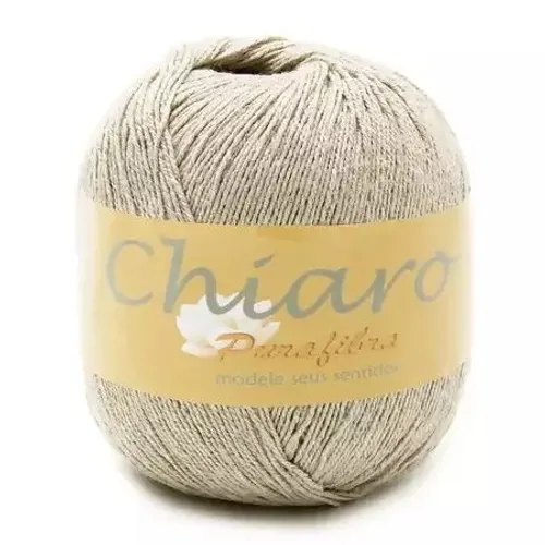Linha Chiaro Purafibra Natural 100g 228mts (cor 070)