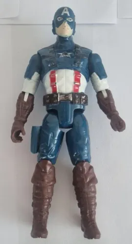 Boneco - Capitão América 15cm - Bootleg 