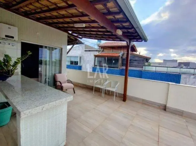 Cobertura à venda, 3 quartos, 2 suítes, 2 vagas, Estoril - Belo Horizonte/MG