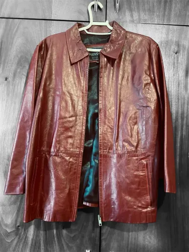 Blazer de couro Argentino
