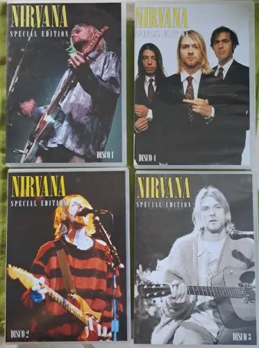 Nirvana Special Edition - Box com 4 dvd's